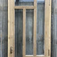 Antique French Single Door (27.25x82) Glass Pane Door with Jamb, Encased Door T7