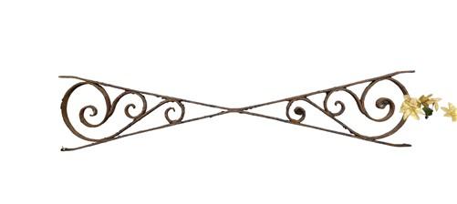 Brackets - Cast Iron Bracket Sign Holder Hanger Architectural Salvage Gas Oil Vintage B by The Old Grainery (Farmhouse Dec...