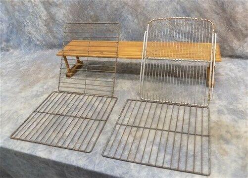Metal Grates - 4 Metal Grates Replacement Gas Grill Charbroil Fire Retro Refrigerator Vintage by The Old Grainery (charbro...