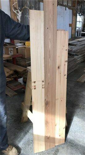 Lumber - Solid Mixed Species Flooring, Mixed Hardwood Floor, Tongue Groove Unfinished by The Old Grainery (barn siding, ba...