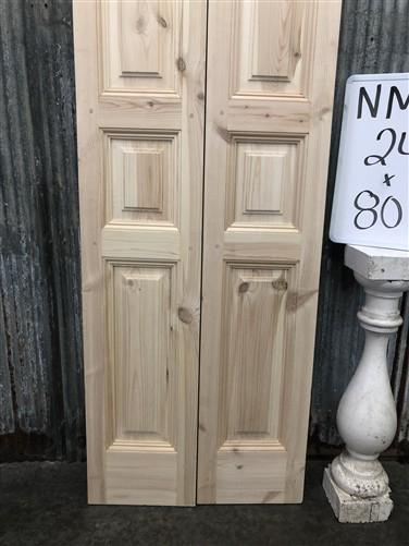 French Double Doors (24x80.5) Raised Panel Doors, European Styled Doors NM7