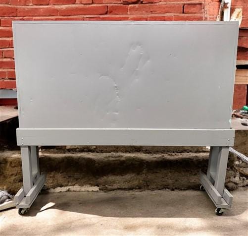 Hardware Store Cabinet, Railroad Post Office Mail Sorter, Bolt Bin, Cubbyhole, A