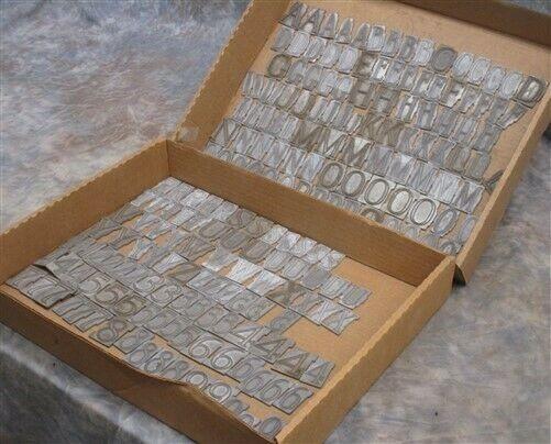 Printing Press Letters - Linotype Letterpress Blocks Letters Numbers Printing Press Print Printer Type e by The Old Graine...