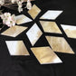 Craft Supplies & Tools > Raw Materials > Glass - 10 Stained Slag Glass Diamond Panes, Reclaimed Church Window Art Glass Pi...