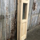 Arched French Double Doors (24x80) 3 Pane Glass European Styled Doors O16