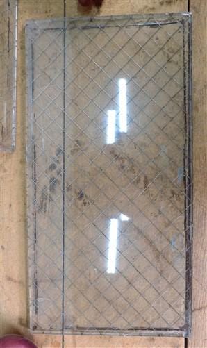 Home & Living > Home Improvement > Windows - 5 Panes Chicken Wire Glass, Georgian Wire Fire Resistant Safety Glass Panels,...