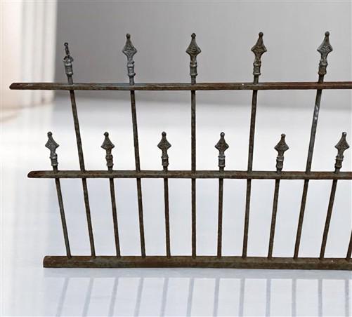 Home & Living > Outdoor & Gardening > Garden Decoration > Yard Art - Wrought Iron Vintage Fence Panel (88x44) Architectura...