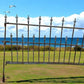 Home & Living > Outdoor & Gardening > Garden Decoration > Yard Art - Wrought Iron Vintage Fence Panel (95x40.5) Architectu...