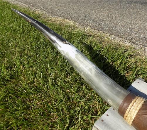 5'9" Longhorn Mounted Cattle Horns Steer Bull Western Texas Ranch Decor A11