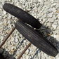 Toys & Games > Toys > Push & Pull Toys > Wagons - 4 Vintage Metal Baby Buggy Wheels Pedal Car Garden Cart Pumpkin Wagon A5...