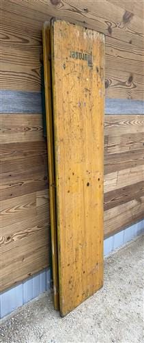 Vintage German Oktoberfest, Beer Garden Table and Benches, Picnic Table, Y29