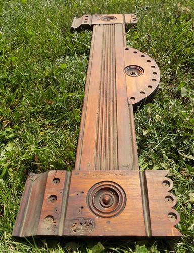 Crown Molding Header Trim Arch Door Window Pediment Architectural Salvage B34