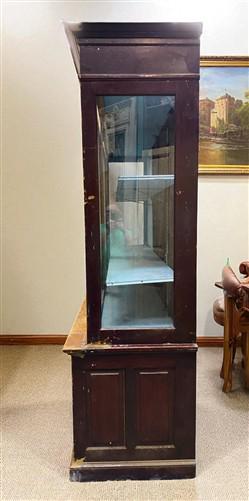 Home & Living > Furniture > Office Furniture - 8' Retail Store Display Cabinet, Vintage Apothecary, Backbar, Display Case,...