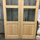 Home & Living > Home Improvement > Doors & Locks > Doors - Arched French Double Doors (48x96) 3 Pane Glass European Styled...