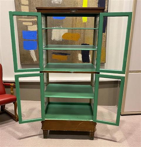 Home & Living > Furniture > Entryway & Mudroom Furniture - Meyer Drug Company, Vintage Medical Cabinet, Dental, Hospital P...