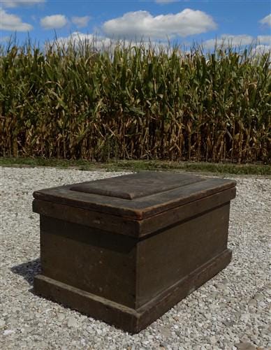 Home & Living > Storage & Organization > Boxes & Bins - Wooden Immigrant Trunk, Carpenters Tool Chest, Crate Box Vintage Q...