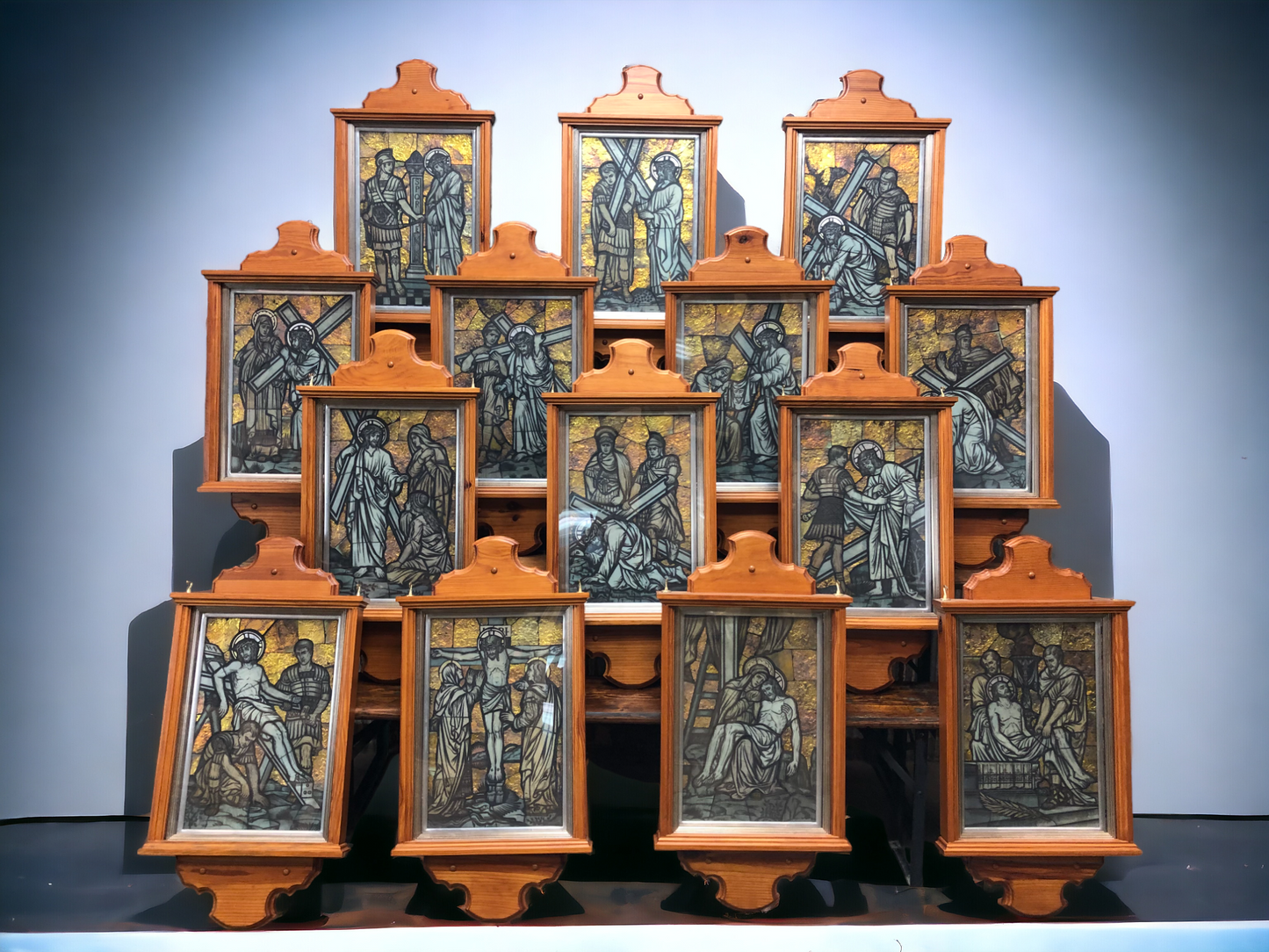 Home & Living > Spirituality & Religion > Religious Statuary - Stations of the Cross, Catholic Church, The Way of the Cros...