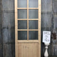 French Single Door (36x96.5) 8 Pane Frosted Glass Door European Styled FM26