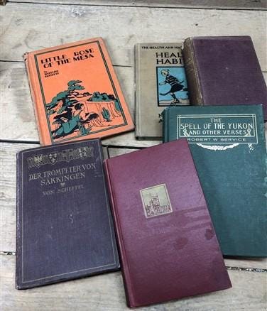 Books, Movies & Music > Books > Book Sets & Collections - 1882-2014 Book Lot, Health History Nature Poetry Polish Readers...
