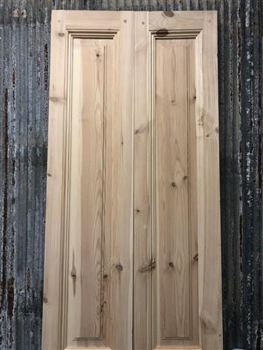French Double Doors (24x96) Raised Panel Doors, European Styled Doors NM8