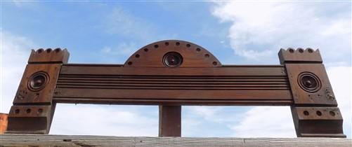Crown Molding Header Trim Arch Door Window Pediment Architectural Salvage B34