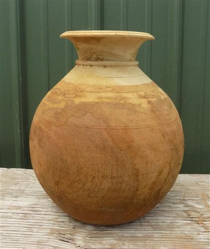 Home & Living > Home Decor > Home Accents > Vases - Water Jug, Wood Pot, Wood Vase, Rustic Planter, Modern Farmhouse, Euro...