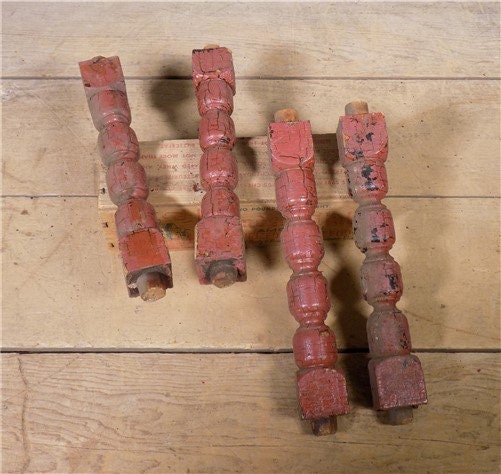 Craft Supplies & Tools > Raw Materials > Wood - Wood Spindles, Architectural Salvage Fretwork Furniture House Trim Vintage...