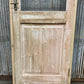 Antique French Single Door (29x93) Glass Pane Door with Jamb, Encased Door T56