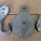 Lot Pulleys Industrial Age Metal Steampunk Factory Flywheel Machine Decor u