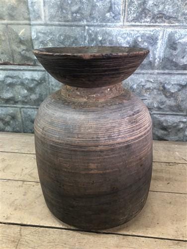 Home & Living > Home Decor > Home Accents - Wood Pot, Round Water Jug, Planter Urn, Flower Frog Display, Farmhouse Box, B...