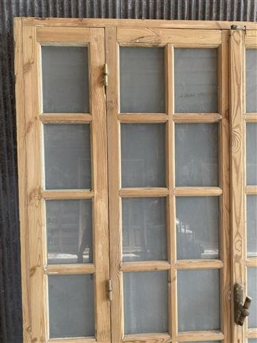 Antique French Double Doors (71x88) Frosted Glass European SideLite Jamb C9
