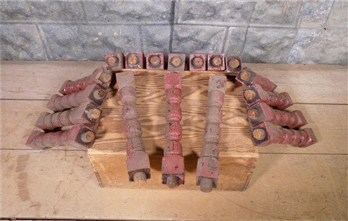 Craft Supplies & Tools > Raw Materials > Wood - Wood Spindles, Architectural Salvage Fretwork Furniture House Trim Vintage...
