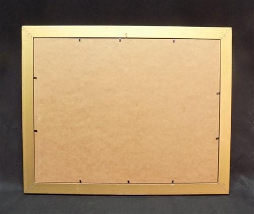 Art & Collectibles > Prints - Vintage Wooden Framed Cat Art, Rectangular Photo Picture Mirror Art Frame H by The Old Grainery
