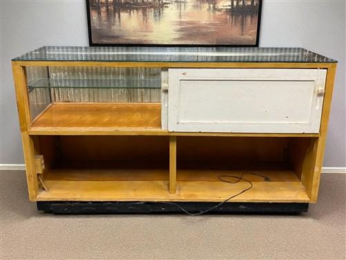 Home & Living > Furniture > Dining Room Furniture > Buffets & China Cabinets - 69" Store Counter Display Case, Mercantile...