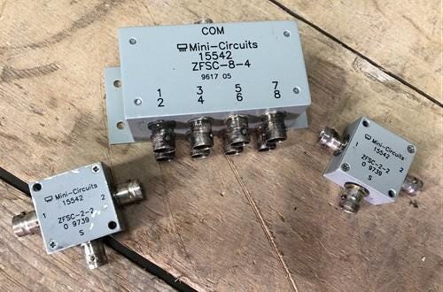 Electronics & Accessories > Parts & Electrical - Mini Circuit ZFSC-8-4-75 8 Way 2-2 Power Splitter Combiner Module 5-1000M...