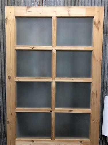 Home & Living > Home Improvement > Doors & Locks > Doors - French Single Door (36x80.75) 8 Pane Frosted Glass Door Europea...