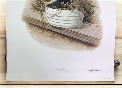 Richard Sloan, Caroline Wren, Signed Print, 28x22, Wade Collection, Plate 36