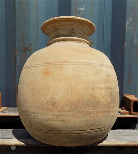 Home & Living > Home Decor > Home Accents - Water Jug, Wood Pot, Wood Vase, Rustic Planter, Modern Farmhouse, European B b...