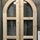 Arched French Double Doors (32x80.5) 3 Pane Glass European Styled Doors O15