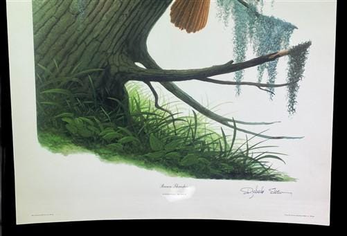 Art & Collectibles > Prints > Lithographs - Richard Sloan, Brown Thrasher, Signed Print, 28x22, Wade Collection, Plate 22...