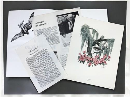 Art & Collectibles > Prints > Lithographs - Richard Sloan, Mockingbird, Signed Print, 11x14, Essay, Sketches, Plate 13 by...