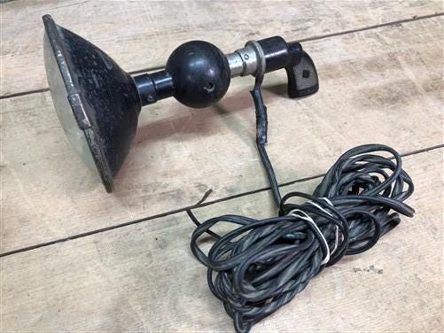Electronics & Accessories > Car Parts & Accessories > Car Accessories - 1920s Fyrac Pistol Grip Windshield Spotlight, Auto...