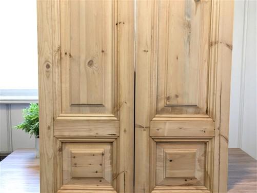 French Double Doors (32x96) Raised Panel Doors, European Styled Doors NM10