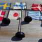 Art & Collectibles > Collectibles > Memorabilia - Lot Mini Flags Denmark Greece Finland Japan Netherlands Sweden, Vintage...