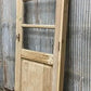 Antique French Single Door (31.5x81) Glass Pane Door with Jamb, Encased Door T20