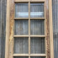 Antique French Single Door (24.75x95) Glass Pane Door with Jamb, Encased Door T1