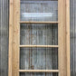 Antique French Single Door (29x94.5) Glass Pane Door with Jamb, Encased Door T51
