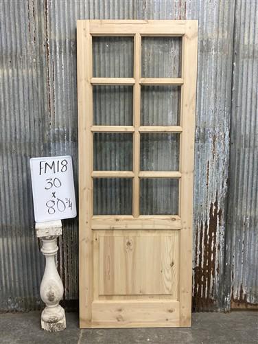 Home & Living > Home Improvement > Doors & Locks > Doors - French Single Door (30x80.75) 8 Pane Glass Door European Styled...