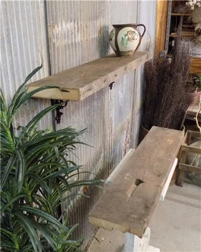 Floating shelf - 2 Floating Shelves, Pine 2X10 Wood Fireplace Mantel, Wall Mount Rustic Beams O, by The Old Grainery