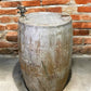 Home & Living > Outdoor & Gardening > Plant Stands - Standard Oil Co Drum, Vintage 56 Gal Steel Drum, Metal Barrel, Indust...